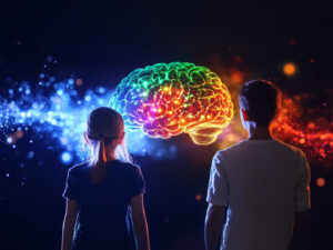 המוח ושני אנשים