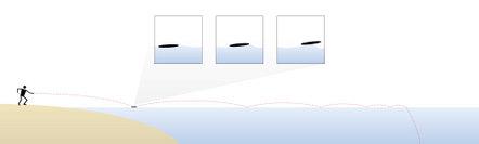 מה גורם לאבן לקפץ על פני המים? דליה