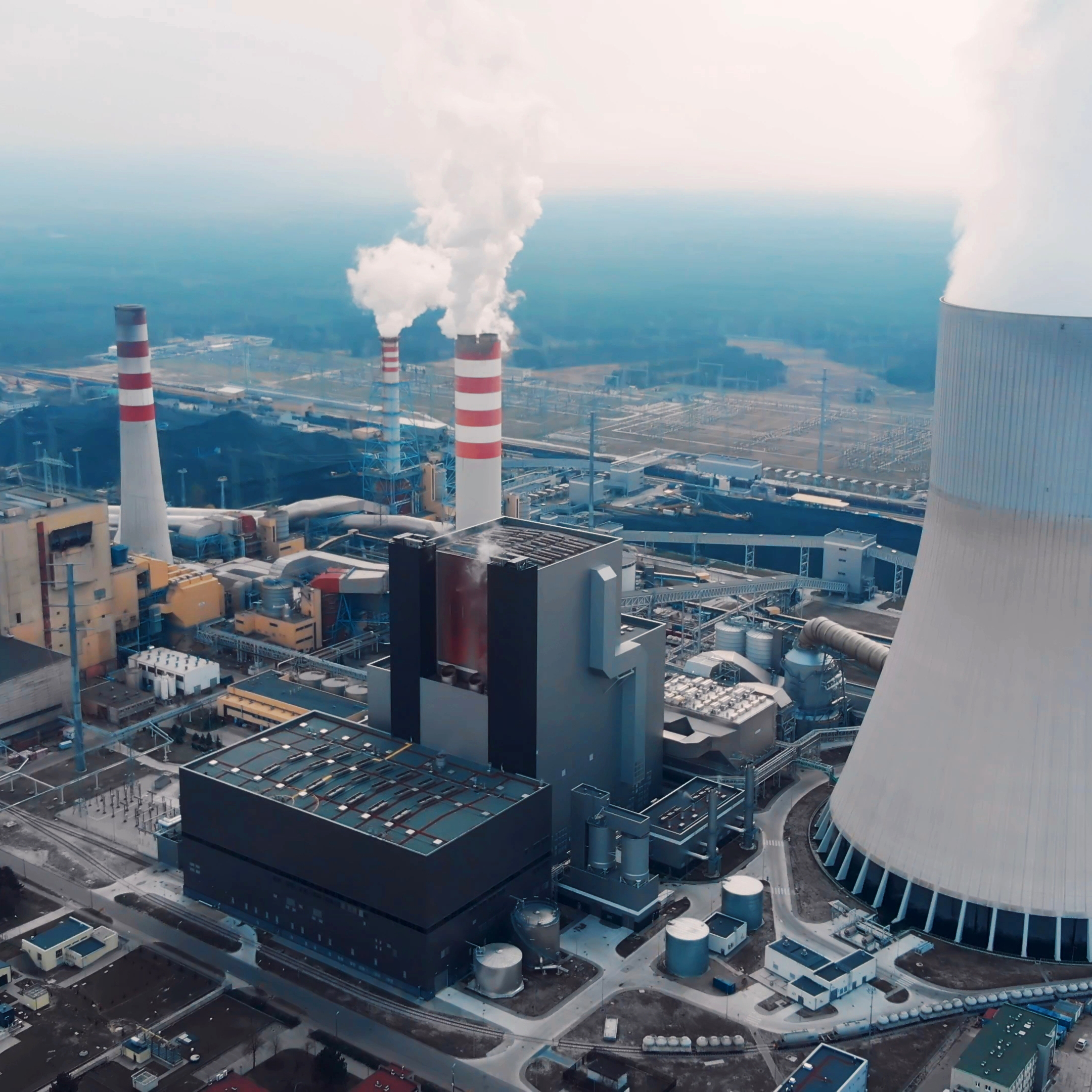 כיצד פועלת תחנת כח פחמית?