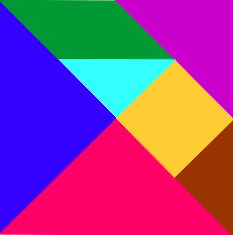 חידה שבועית מספר 37: חידת טנגרם