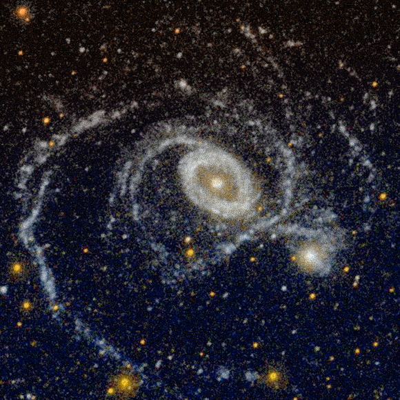 נחשפו עדויות לבליעת גלקסיות