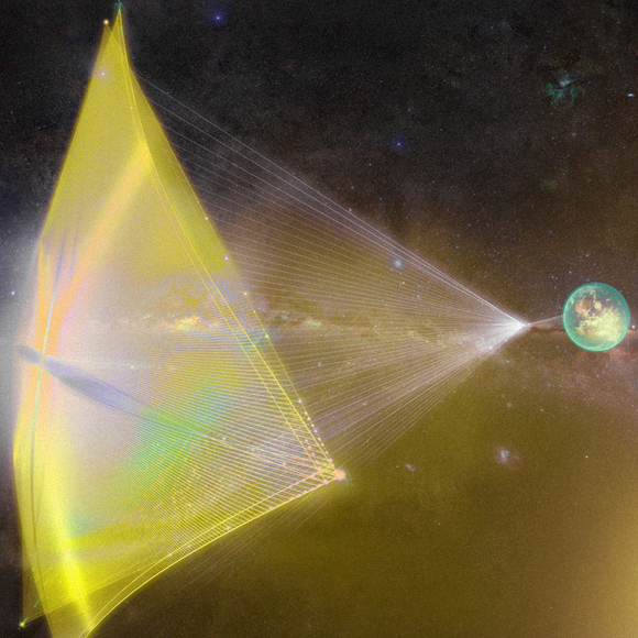 מסע בין כוכבים בחלליות זעירות