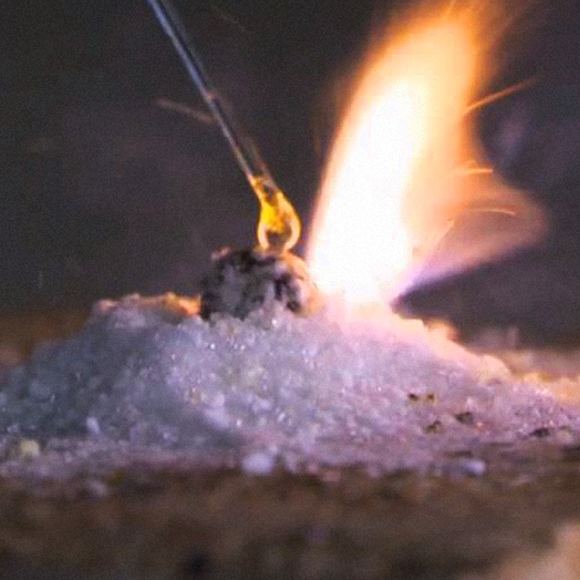 תגובה כימית מדליקה