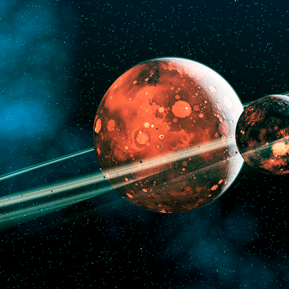 איך נוצר הירח?