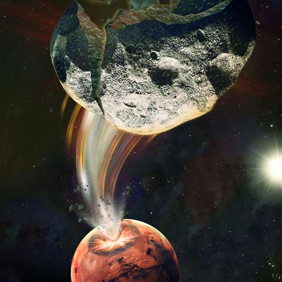 האסטרואידים שהגיעו ממאדים