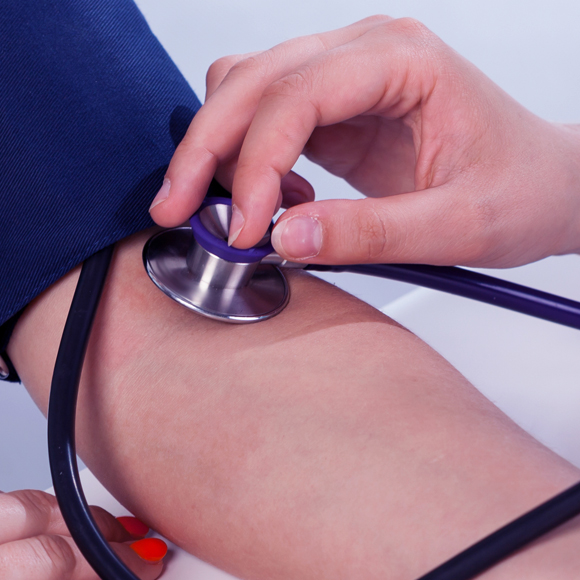 איך עובד מד לחץ דם?