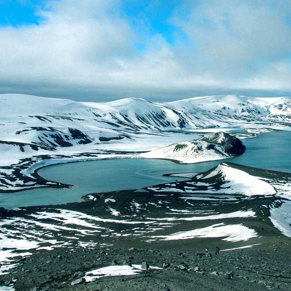 עשרות הרי געש התגלו באנטארקטיקה