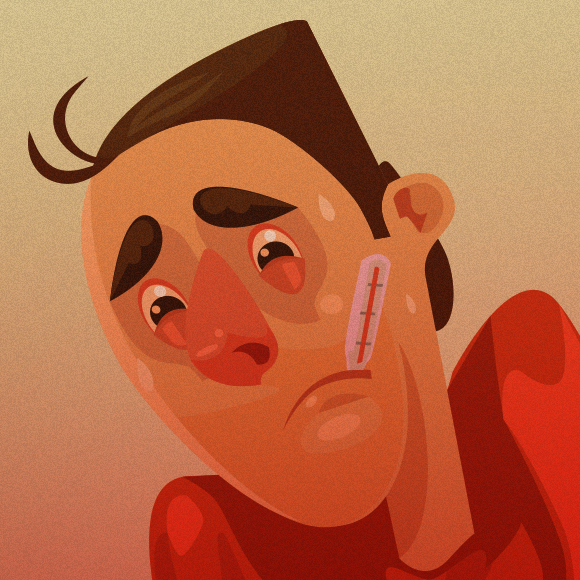 מדוע עולה לנו החום כשאנחנו חולים?