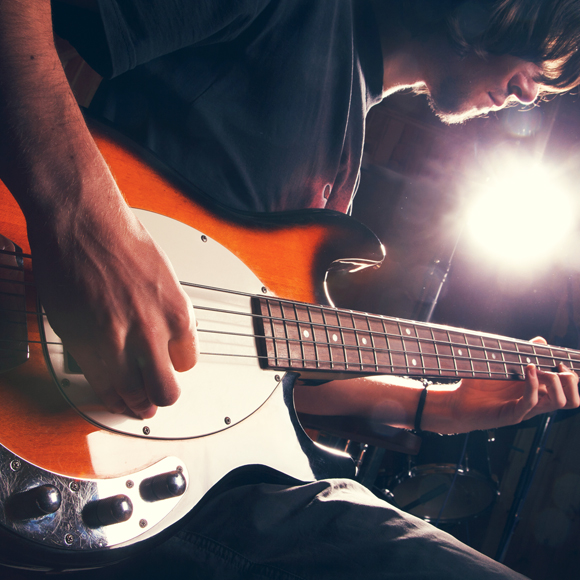 הקצב של הגיטרה בס