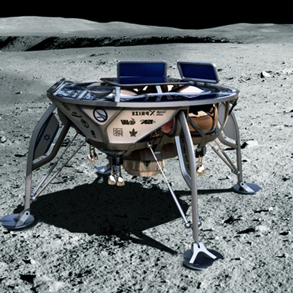 החללית מהפאב אל הירח