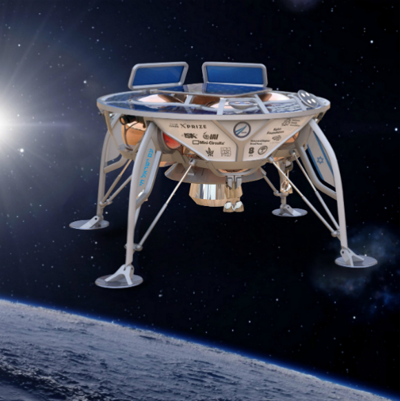 Israeli Spacecraft on Its Way to the Moon