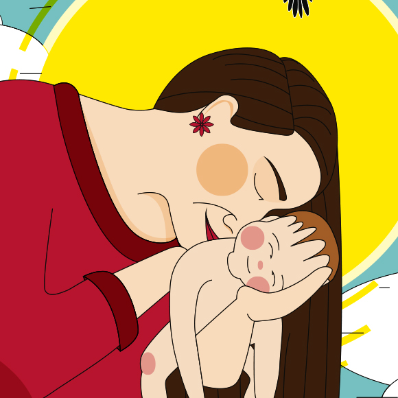 אהבה בניחוח של ילד קטן