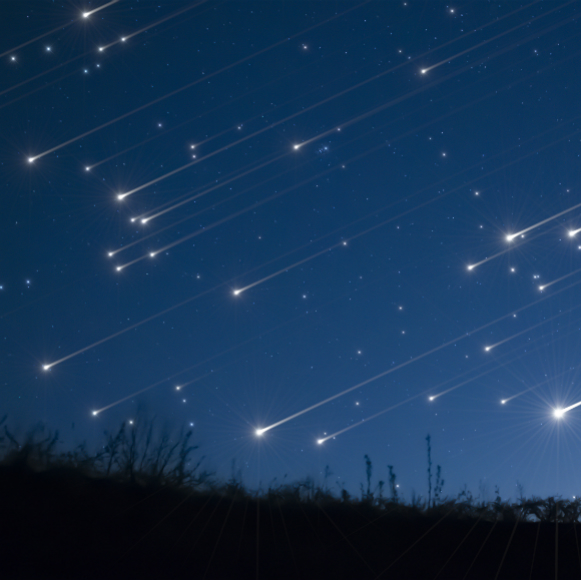 מטאורים פרסאידים ותחנת החלל