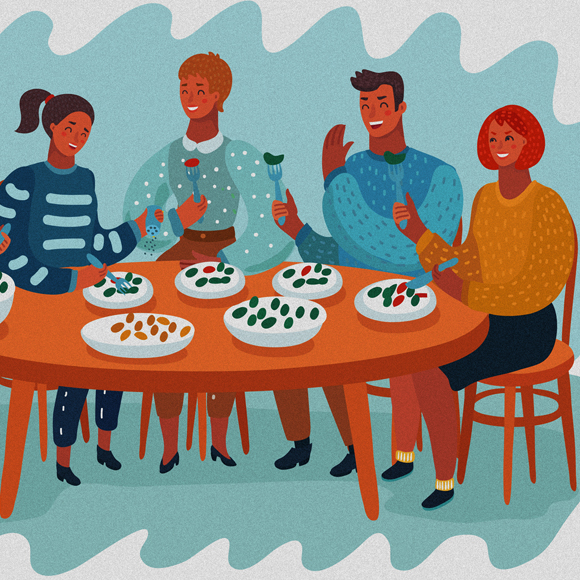 “אכלתם אותה”: המיתוסים של האוכל