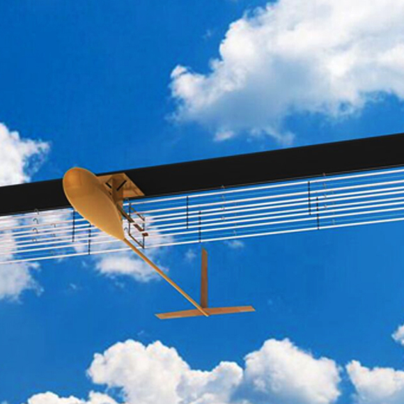 המטוס שנוע ינוע – בלי חלקים נעים