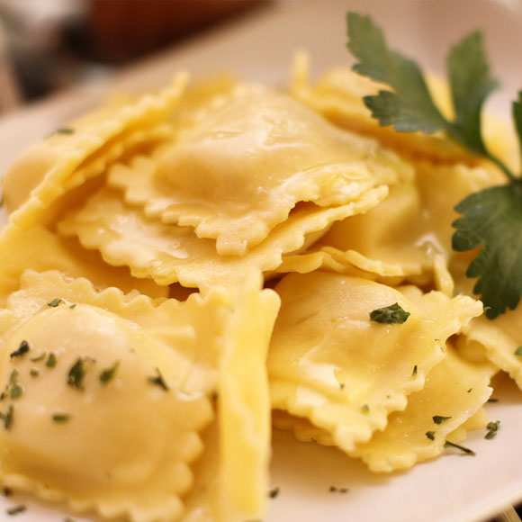 رافيولي بدون عجينة – وصفة لفعالية الطبخ الجزيئيّ