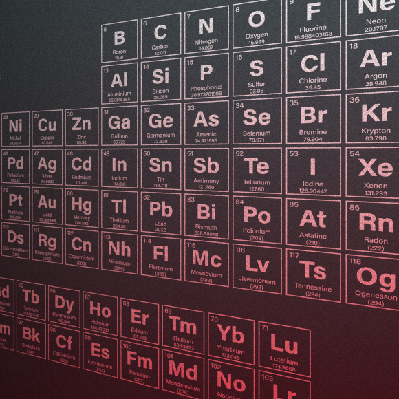 היסודות שבסוף הטבלה המחזורית