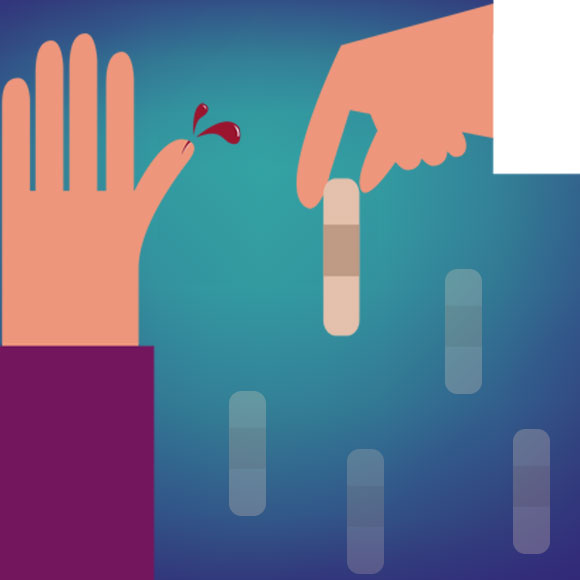 ללמוד מעוברים איך לסגור פצעים