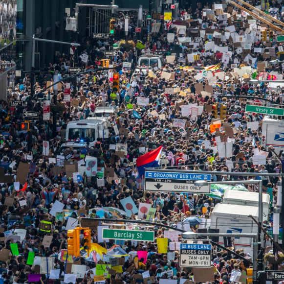 ארבעה מיליון שובתים למען האקלים