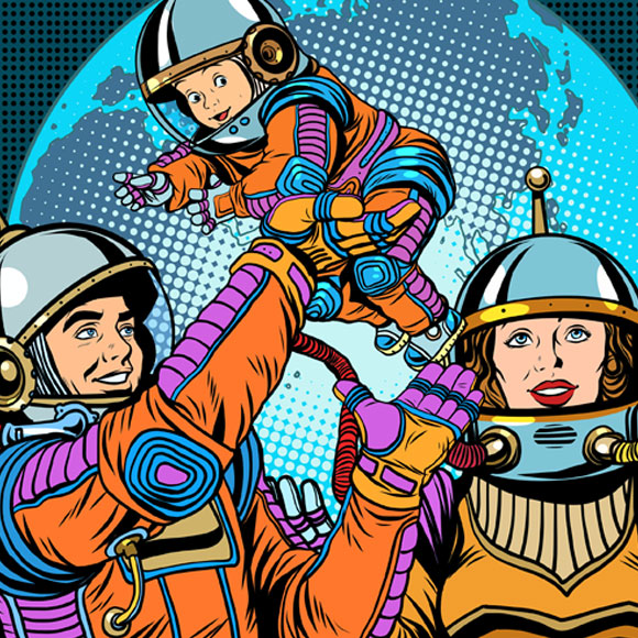 כיצד באים תינוקות לעולם בחוסר כבידה?