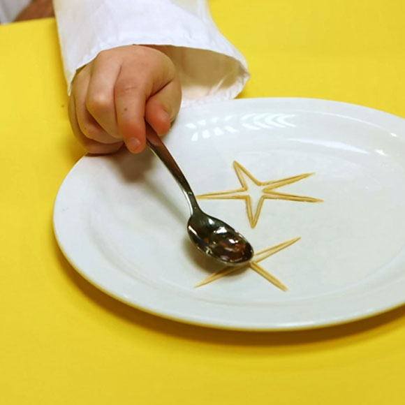 A Star of Toothpicks