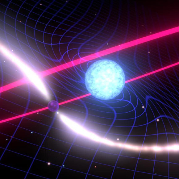 הננס המהיר והזמן המתעוות