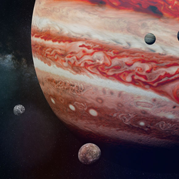 איך נוצרו הירחים של ענקי הגז?