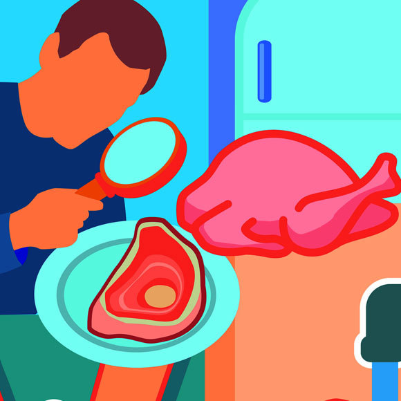 איך יודעים שהעוף מוכן ובטוח לאכילה?