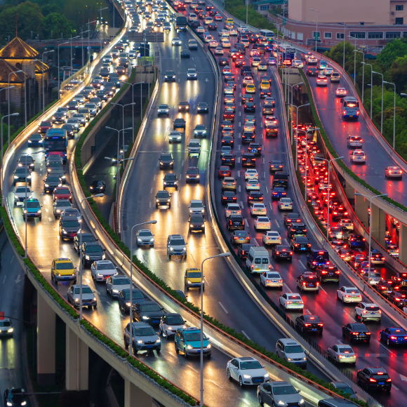 הדינמיקה של פקקי תנועה