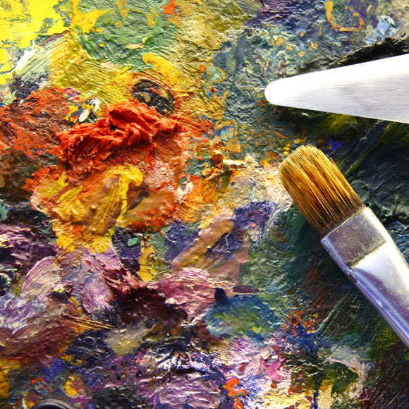 ציור בכל צבעי הקשת