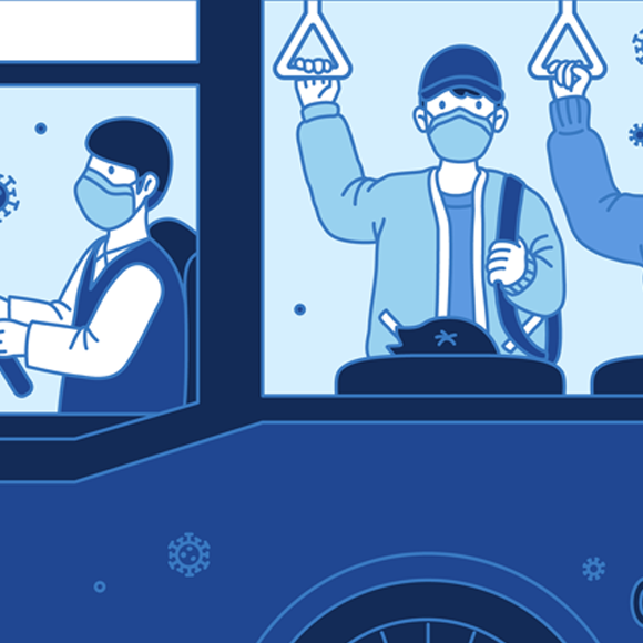 החשד להדבקה אווירנית: אוטובוס הקורונה