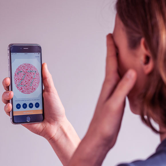 הגנים מאחורי ראיית הצבעים