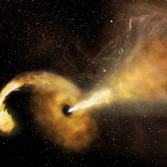 איך זה כשכוכב אחד נקרע?