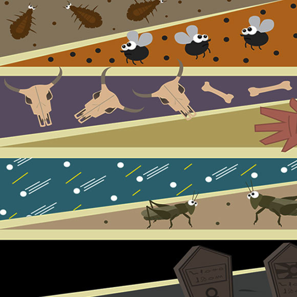 עשר המכות מזווית מדעית