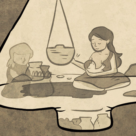 הכלי המוזר והחמאה העתיקה