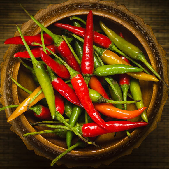 الفلفل شديد الحرقة