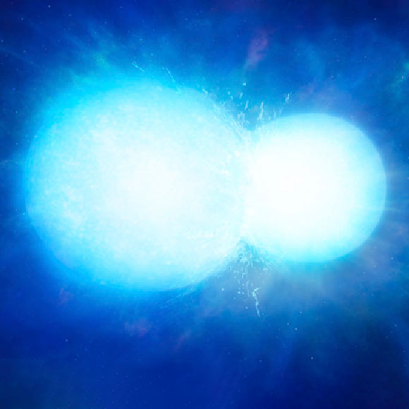 התמזגות בין כוכבים מתים עשויה ליצור כוכב פעיל