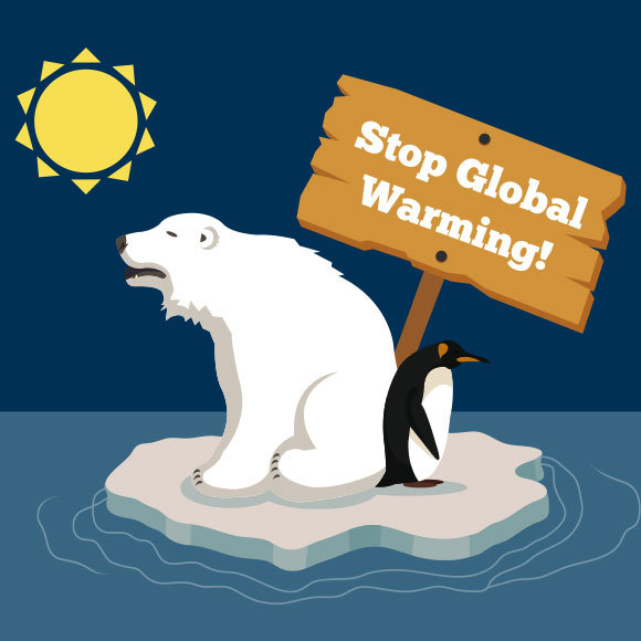 גל חום בשני הקטבים