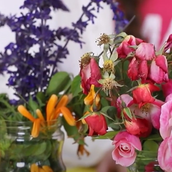 הצבעים האמיתיים של הפרחים