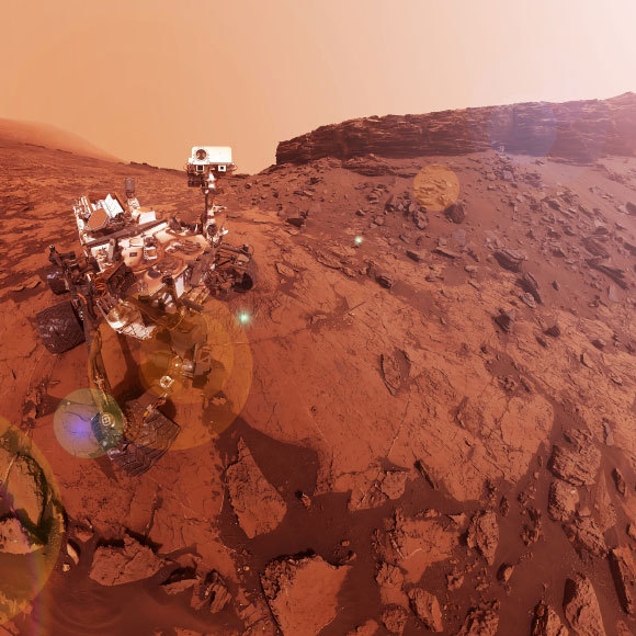 المرّيخ.. الكوكبُ الأحمرُ النّشِط