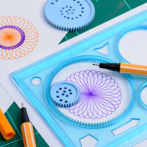 המתמטיקה המרהיבה של הספירוגרף