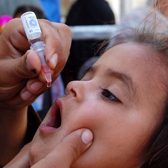 הפוליו מרים ראש: מחלות ללא גבולות