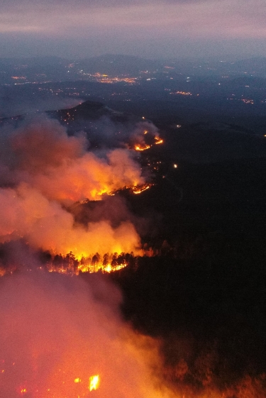 השריפות שמדלדלות את האוזון