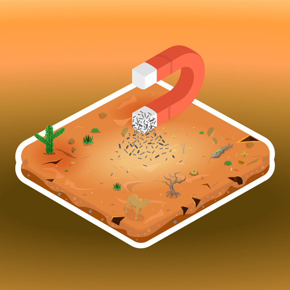 התשובה המגנטית נישאת ברוח