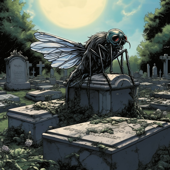 כשהזבוב ניצב אל מול פני המוות