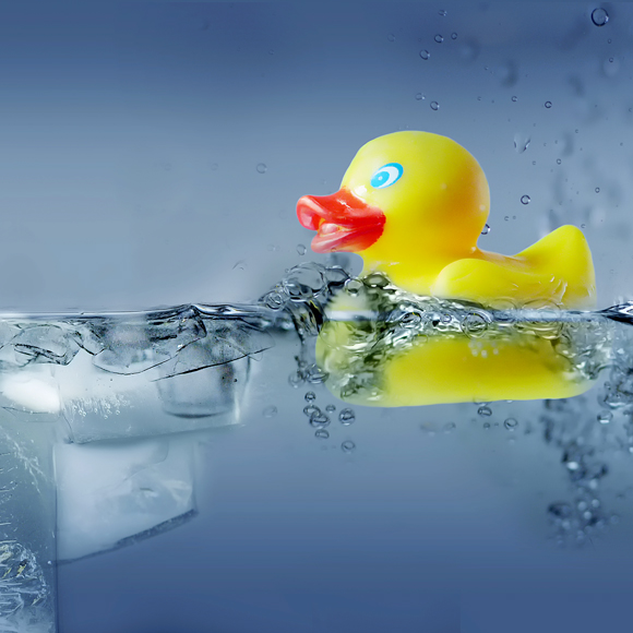 טבילת מי קרח