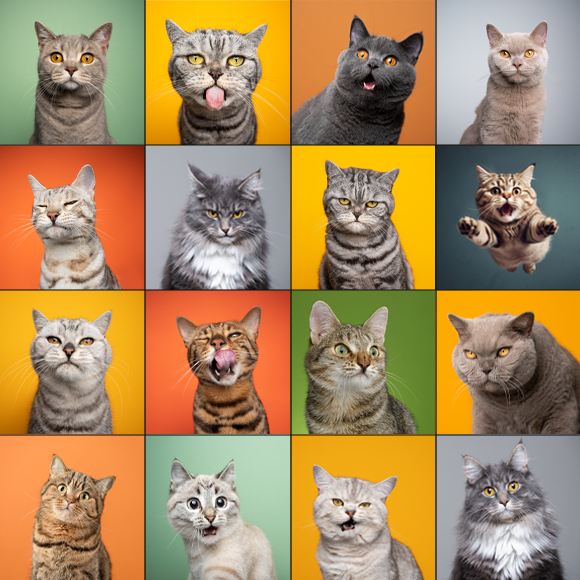 תשע נשמות ו-276 הבעות פנים