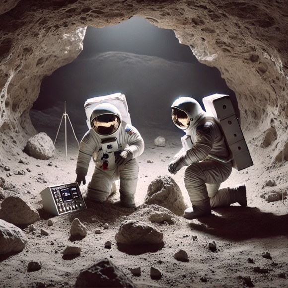 המערה המבטיחה על הירח