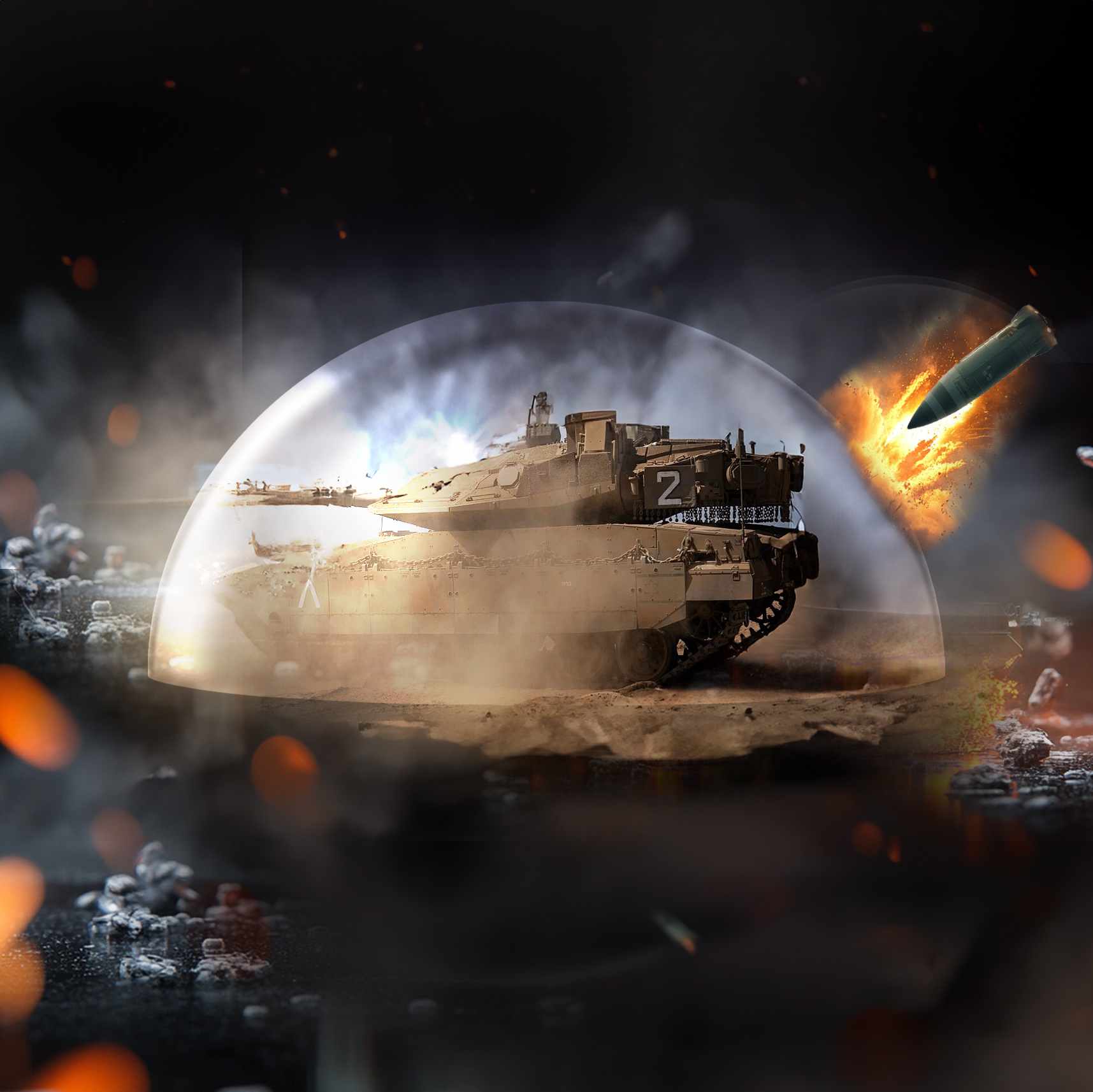 המיגון שבטנק ינצח