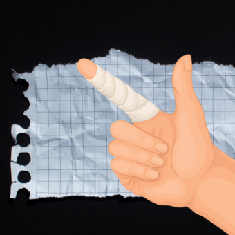 חד, יותר חד, הכי חד, נייר